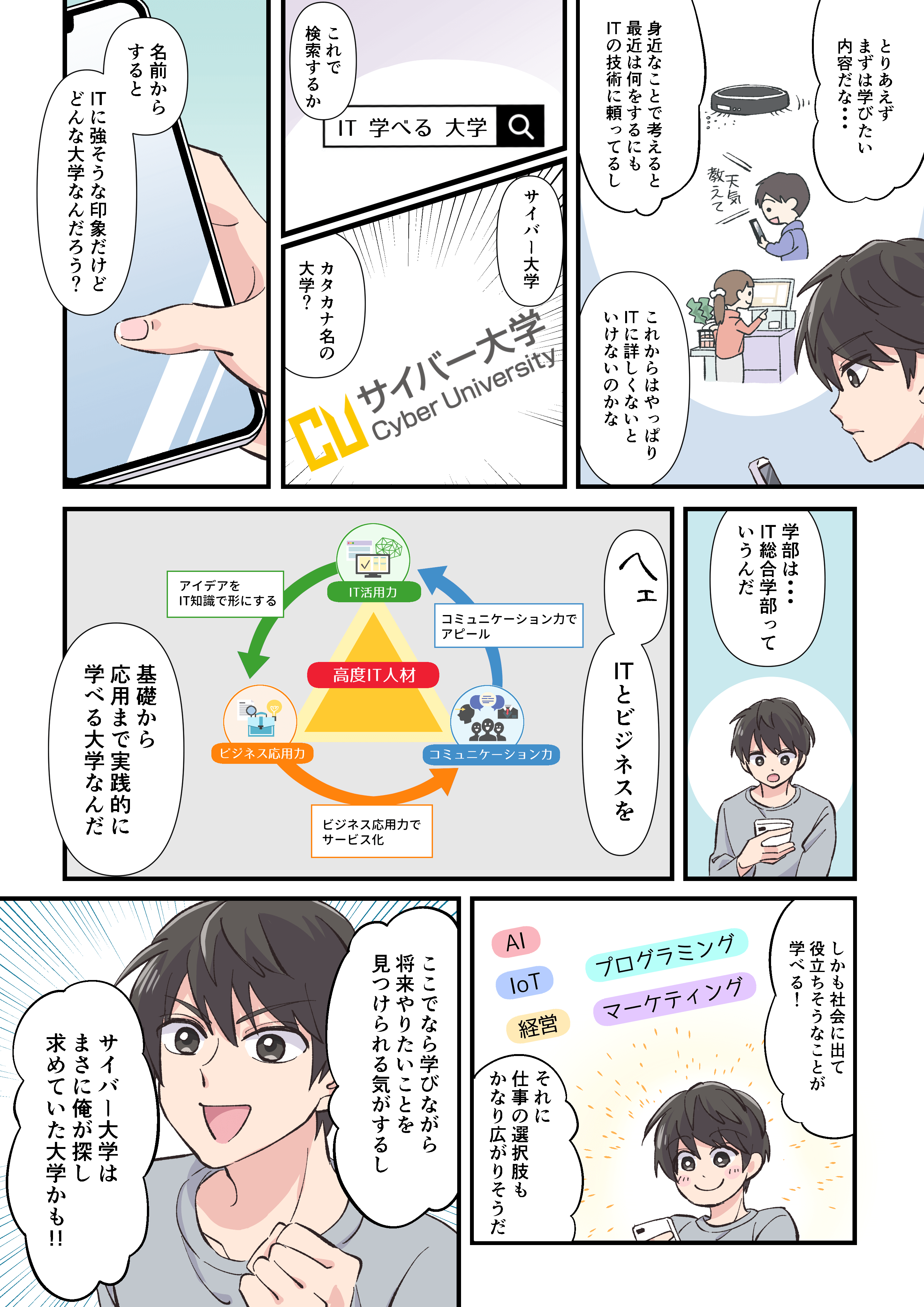 進路に迷っている人にこそお勧め!<br>将来”絶対使えるスキル”が身に付く大学