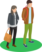 学生のイラスト